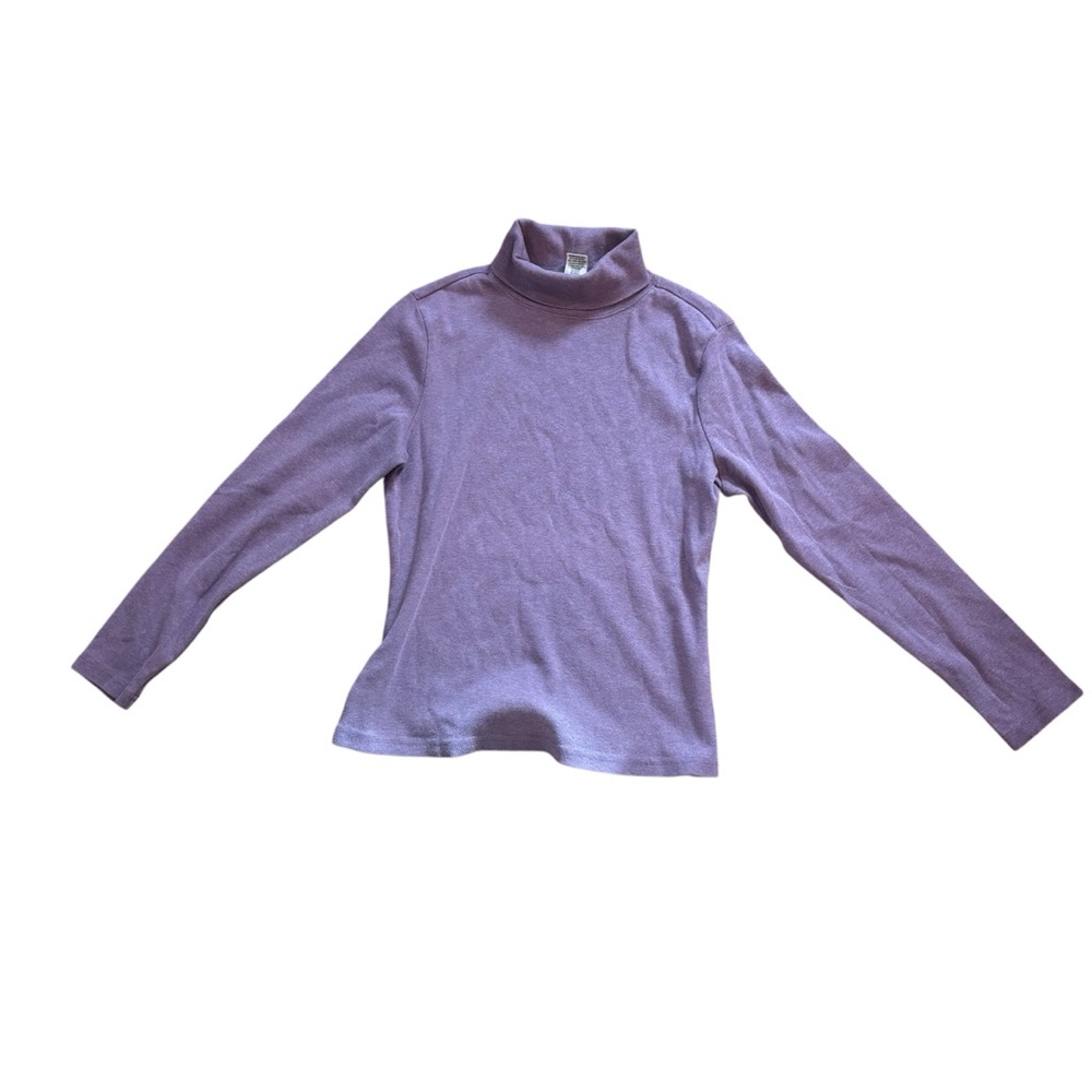 LL BEAN long sleeve turtleneck shirt size M